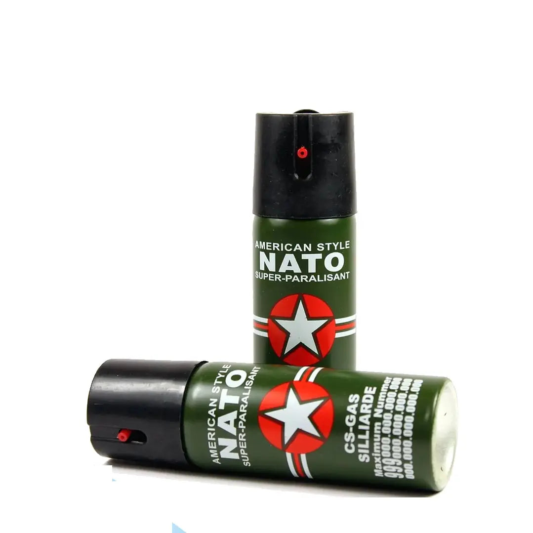 🔐 Defensa Personal NATO Super Paralisante CS Gas – 110 ml