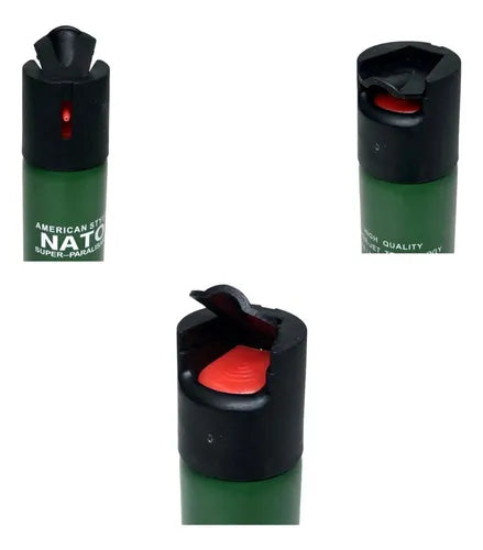 🔐 Defensa Personal NATO Super Paralisante CS Gas – 110 ml