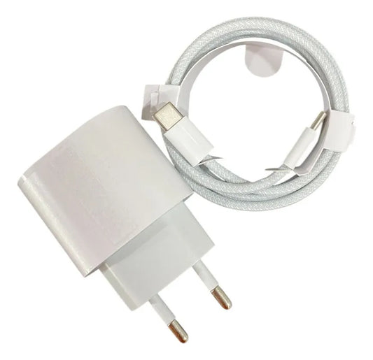 ⚡Cargador USB-c Compatible IPhone 16 Carga Rápida 35wt C-c Blanco